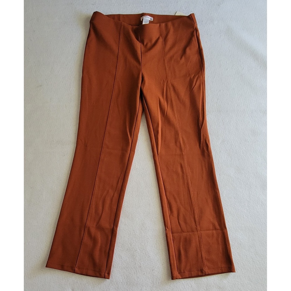 Women's Retrology Size Large Petite Autumn Rust Orange Barely Boot Pull On... - Picture 2 of 11